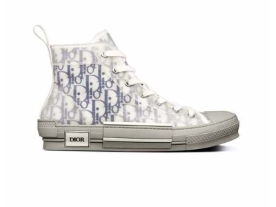 DIOR B23 High-Top Sneaker 'White Navy'