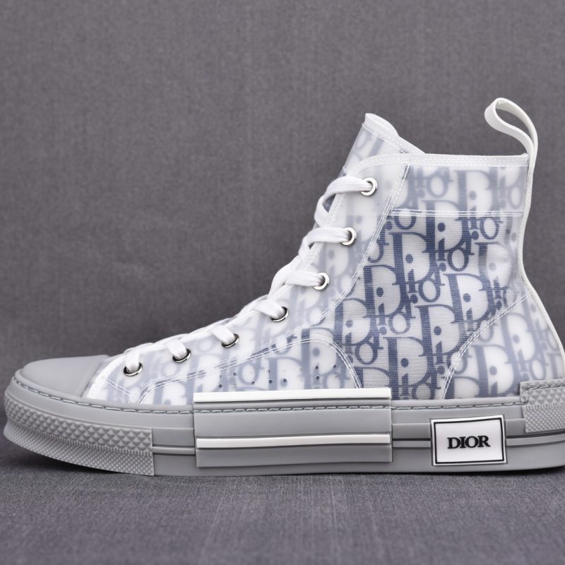 DIOR B23 High-Top Sneaker 'White Navy'