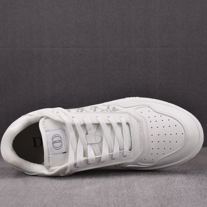 Dior B27 Low-Top Smooth Calfskin Oblique 'White'