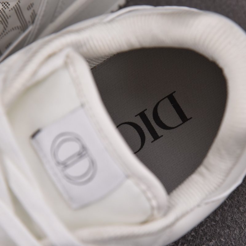 Dior B27 Low-Top Smooth Calfskin Oblique 'White'