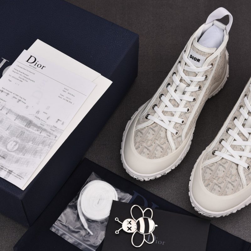 DIOR B28 High-Top Sneaker 'Blanco Alto Hombre'