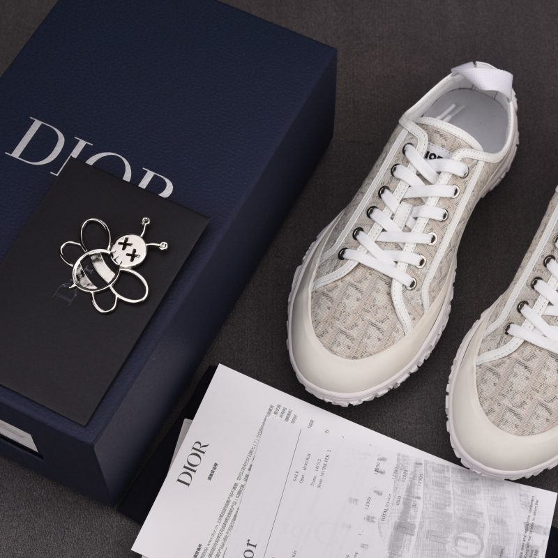 DIOR B28 Low Top Sneaker 'Beige White'