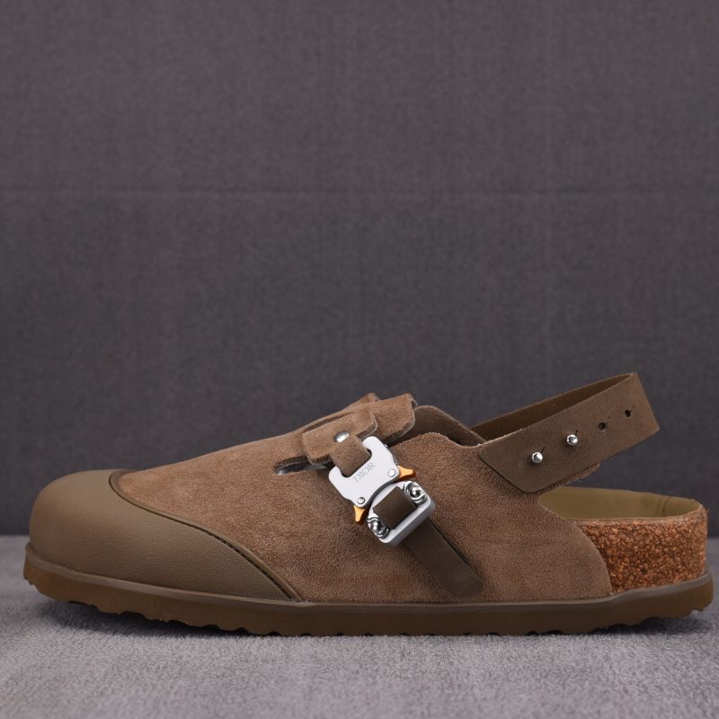 Dior x Birkenstock Tokio Mule 'Brown'