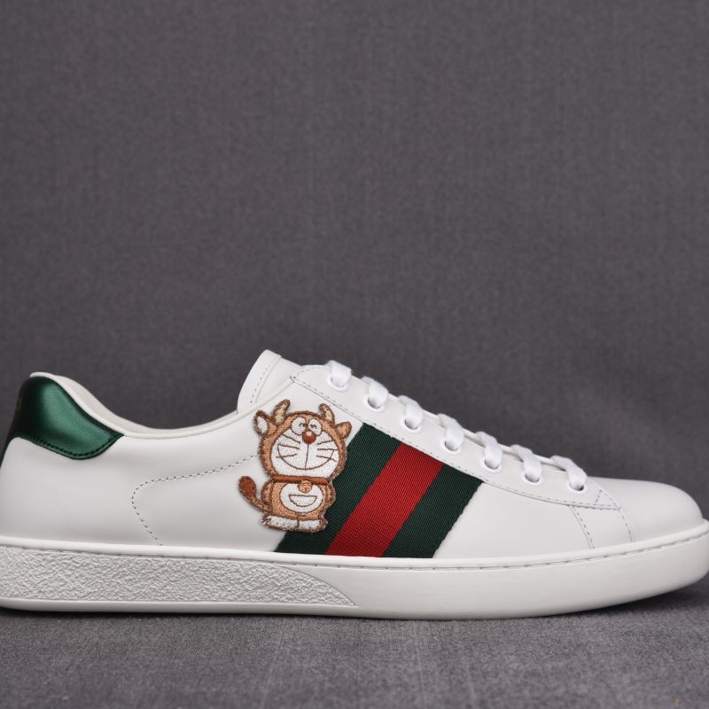 Doraemon x Gucci Ace Sneaker 'Ivory Devil Patch'