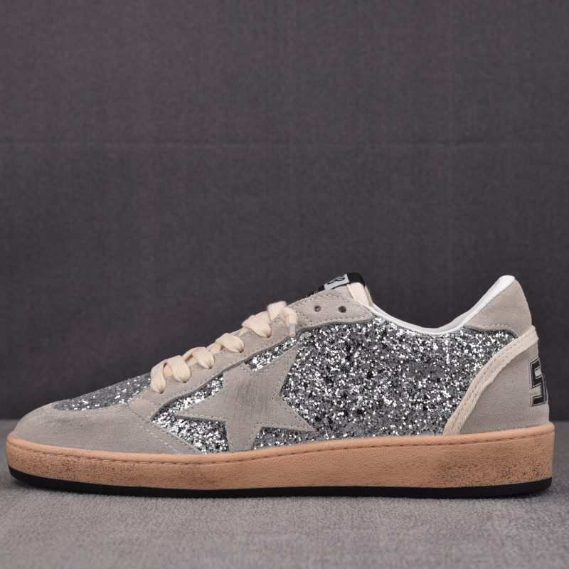 Golden Goose Ball Star 'Grey Sequin' Sneaker