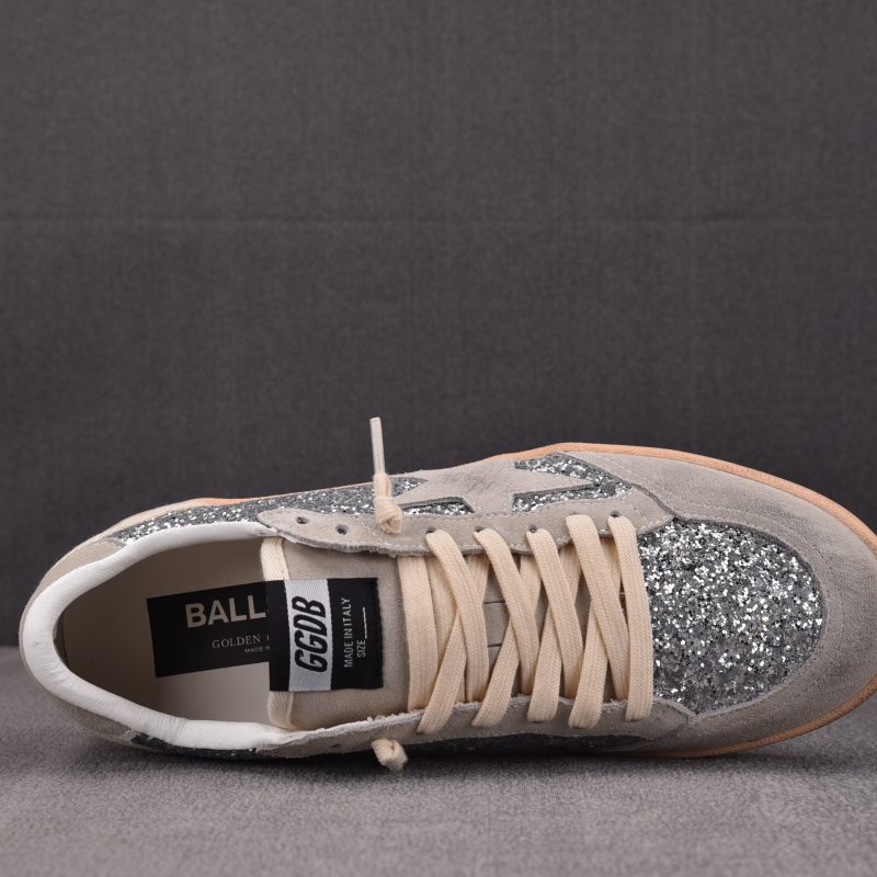 Golden Goose Ball Star 'Grey Sequin' Sneaker