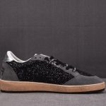 Golden Goose Ball Star Sude ' Black Glitter' Sneaker