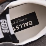 Golden Goose Ball Star Sude ' Black Glitter' Sneaker