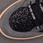Golden Goose Ball Star Sude ' Black Glitter' Sneaker