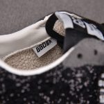Golden Goose Ball Star Sude ' Black Glitter' Sneaker
