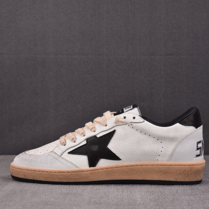 Golden Goose Ball Star 'White Black' Sneaker