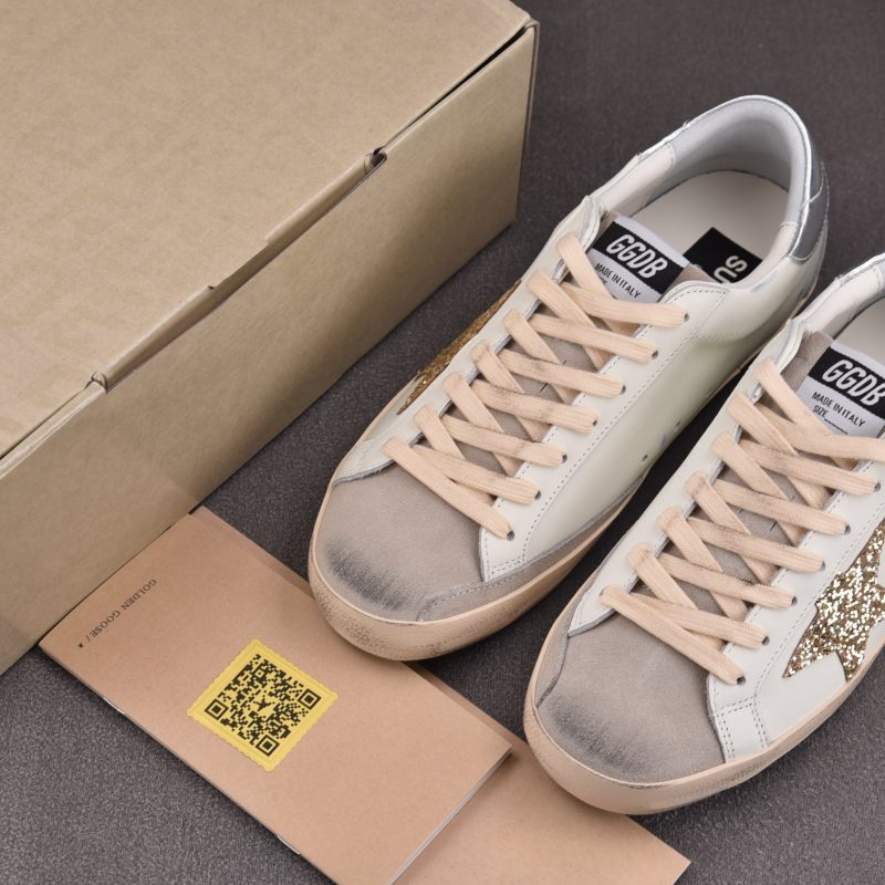 Golden Goose Super-Star 'Gold Glitter' Sneaker