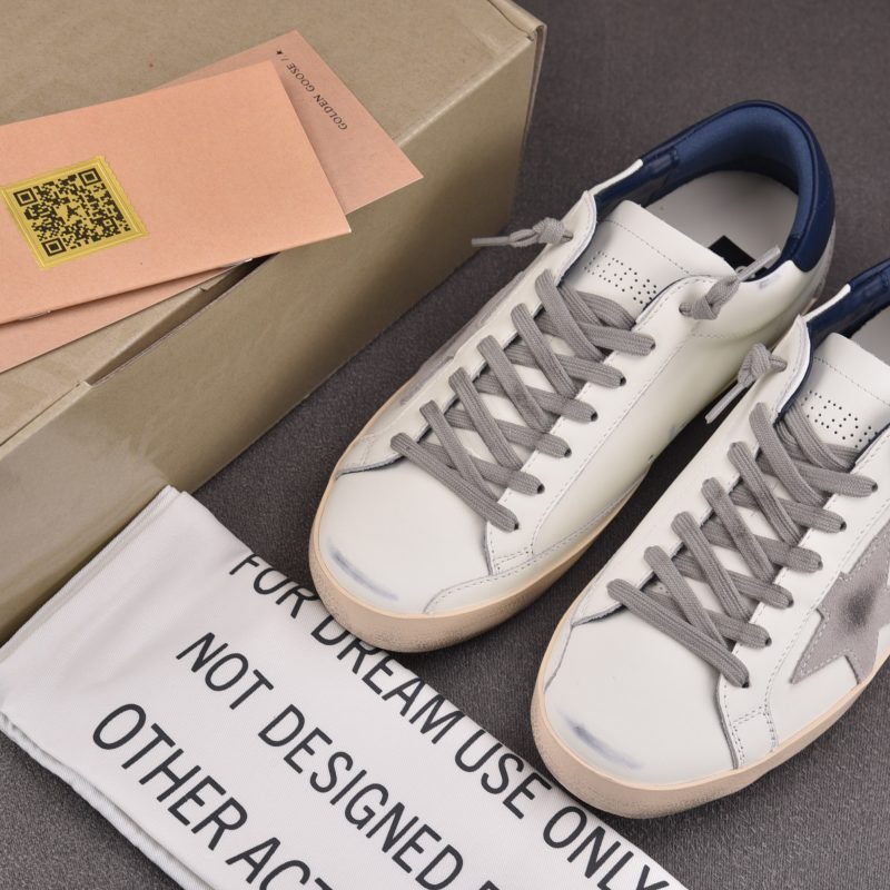 Golden Goose Super-Star 'White Navy' Sneaker