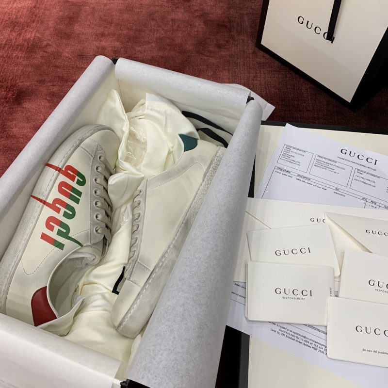 Gucci Ace Sneaker 'Blade Distressed White'