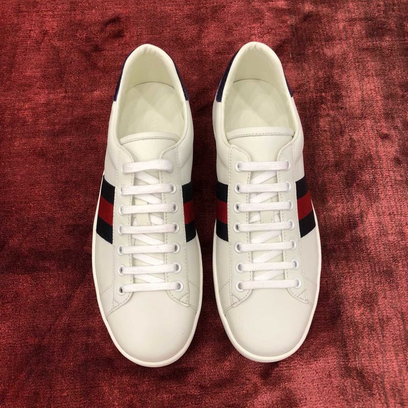 Gucci Ace Sneaker Leather 'Classic Blue'
