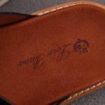 Loro Piana Men's Buckle Slide Sandal Suede 'Black'
