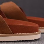 Loro Piana Men's Buckle Slide Sandal Suede 'Brown'