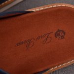 Loro Piana Men's Buckle Slide Sandal Suede 'Navy'