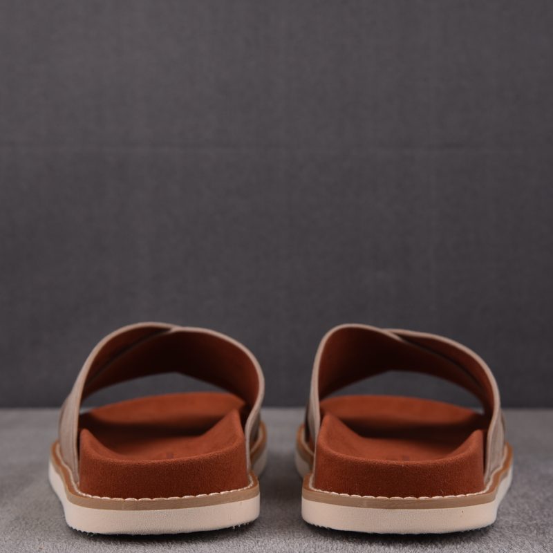 Loro Piana Men's Summer Walk Cross Strap Suede 'Beige'