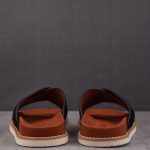 Loro Piana Men's Summer Walk Cross Strap Suede 'Black'