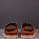 Loro Piana Men's Summer Walk Cross Strap Suede 'Mocha'