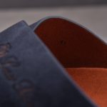 Loro Piana Men's Summer Walk Cross Strap Suede 'Navy'