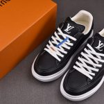 Louis Vuitton Beverly Hills Sneaker Denim 'Black'