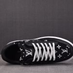 Louis Vuitton Beverly Hills Sneaker Monogram Denim 'Black'