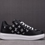 Louis Vuitton Beverly Hills Sneaker Monogram Denim 'Black'