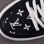 Louis Vuitton Beverly Hills Sneaker Monogram Denim 'Black'