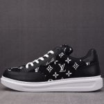 Louis Vuitton Beverly Hills Sneaker Monogram Denim 'Black'