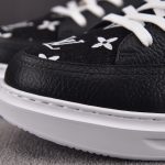 Louis Vuitton Beverly Hills Sneaker Monogram Denim 'Black'