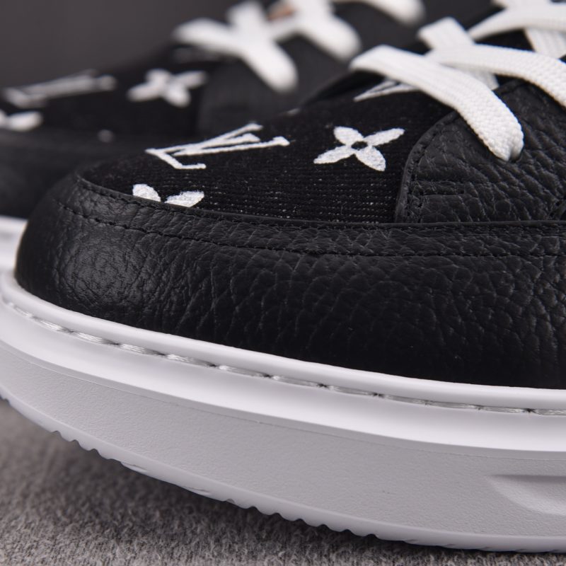 Louis Vuitton Beverly Hills Sneaker Monogram Denim 'Black'