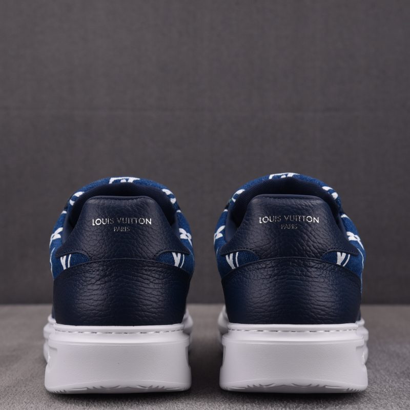 Louis Vuitton Beverly Hills Sneaker Monogram Denim 'Blue'