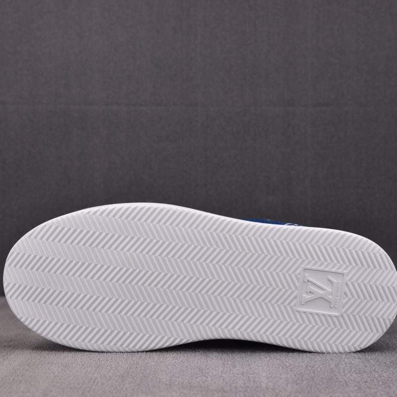 Louis Vuitton Beverly Hills Sneaker Monogram Denim 'Blue'