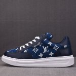 Louis Vuitton Beverly Hills Sneaker Monogram Denim 'Blue'
