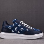 Louis Vuitton Beverly Hills Sneaker Monogram Denim 'Blue'