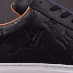 Louis Vuitton Beverly Hills Sneaker Monogram Leather 'Black'