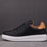 Louis Vuitton Beverly Hills Sneaker Monogram Leather 'Black'