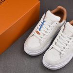 Louis Vuitton Beverly Hills Sneaker Monogram Leather 'White'