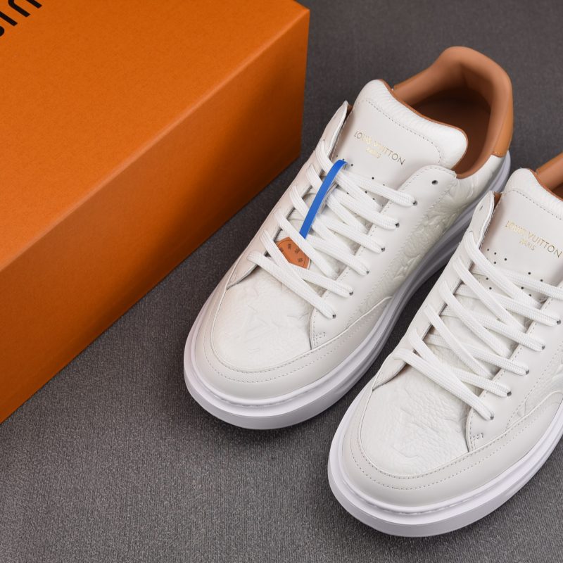 Louis Vuitton Beverly Hills Sneaker Monogram Leather 'White'