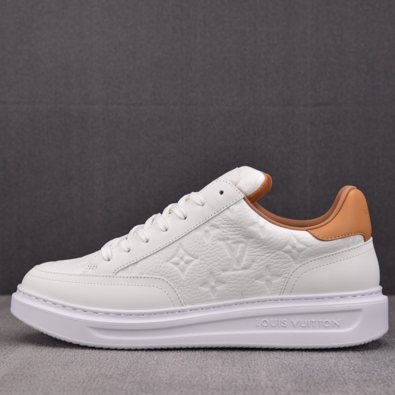 Louis Vuitton Beverly Hills Sneaker Monogram Leather 'White'