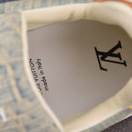 Louis Vuitton LV Tilted Trainer 'Denim Patchwork'