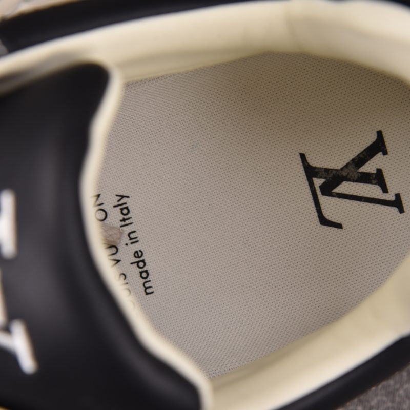 Louis Vuitton LV Tilted Trainer Leather 'Black'