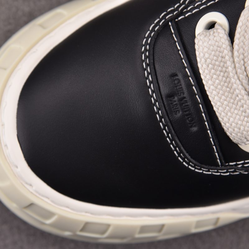 Louis Vuitton LV Tilted Trainer Leather 'Black'