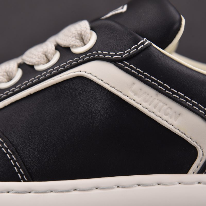 Louis Vuitton LV Tilted Trainer Leather 'Black'