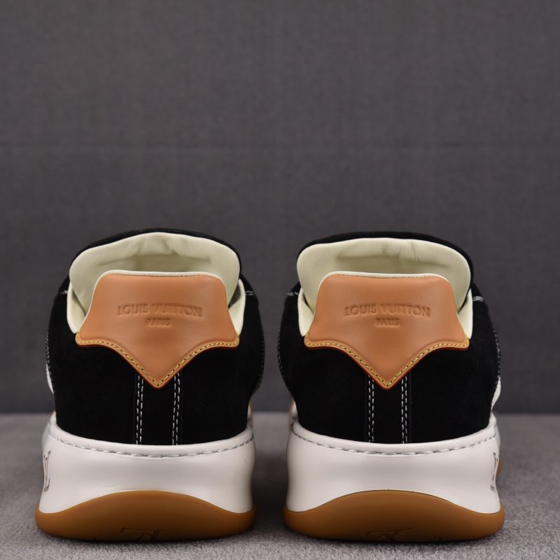 Louis Vuitton LV Tilted Trainer Suede 'Black'