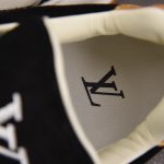 Louis Vuitton LV Tilted Trainer Suede 'Black'