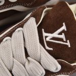 Louis Vuitton LV Tilted Trainer Suede 'Brown'