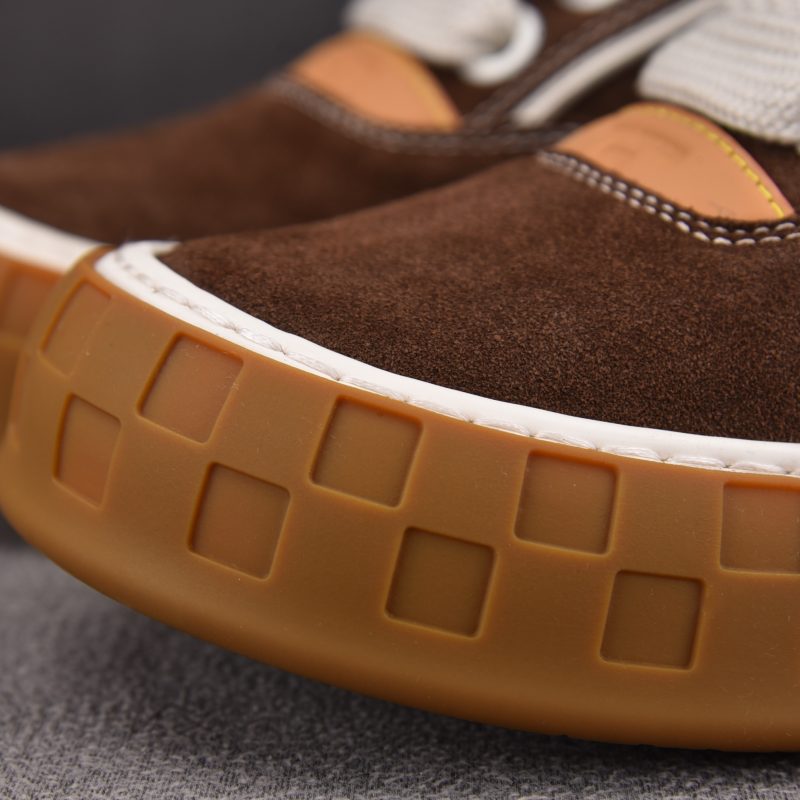 Louis Vuitton LV Tilted Trainer Suede 'Brown'